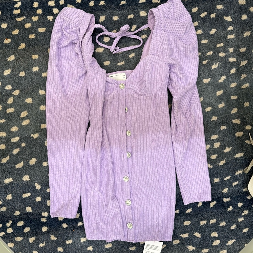 Asos purple dress